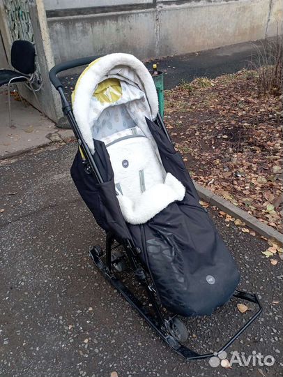 Санки коляска ника 7 8