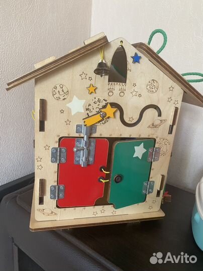 Бизиборд домик большой
