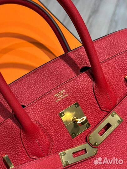 Сумка hermes birkin с позолотой