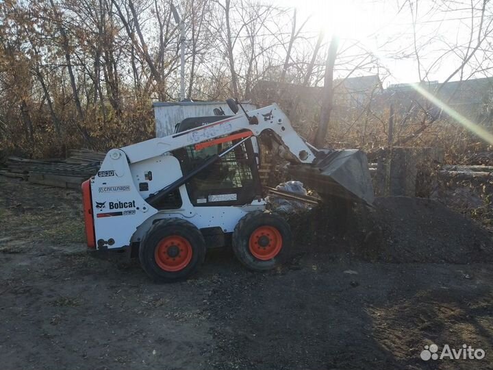 Аренда bobcat, бур, вилы