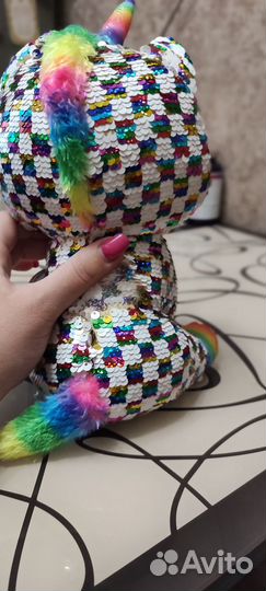 Игрушка мягкая TY единорог