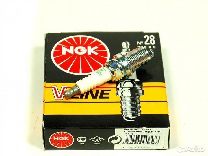 Свеча зажигания Renault Logan LADA Largus K7M