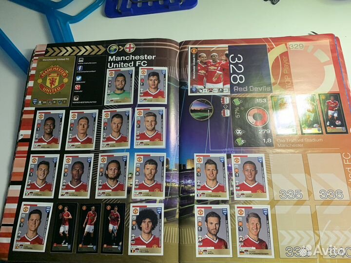 Журнал panini fifa 365 2016 official sticker album