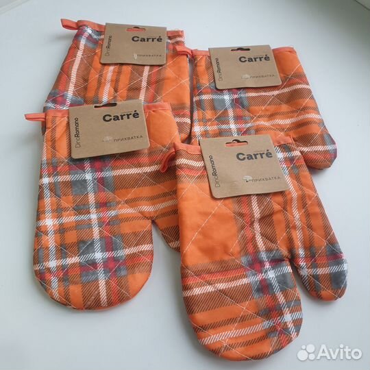 Прихватки рукавицы кухонные