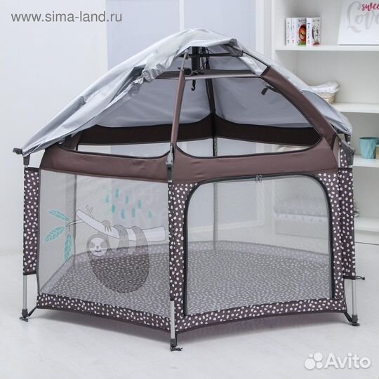 Манеж домик детский
