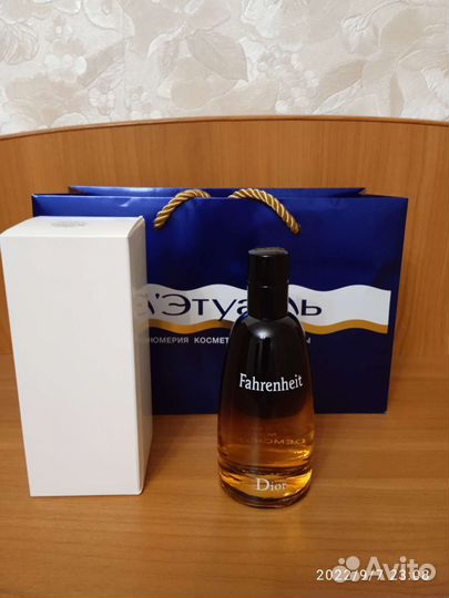 Духи мужские dior Фаренгейт тестер 100 мл