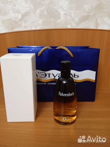 Духи мужские dior Фаренгейт тестер 100 мл