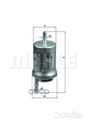 Фильтр топливный knecht KL1766D Mahle/Knecht