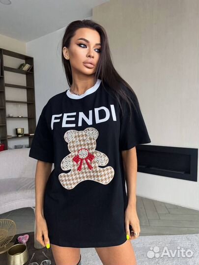 Стильная Футболка от Fendi (новая коллекция)