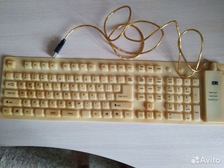 Гибкая офисная клавиатура AgeStar