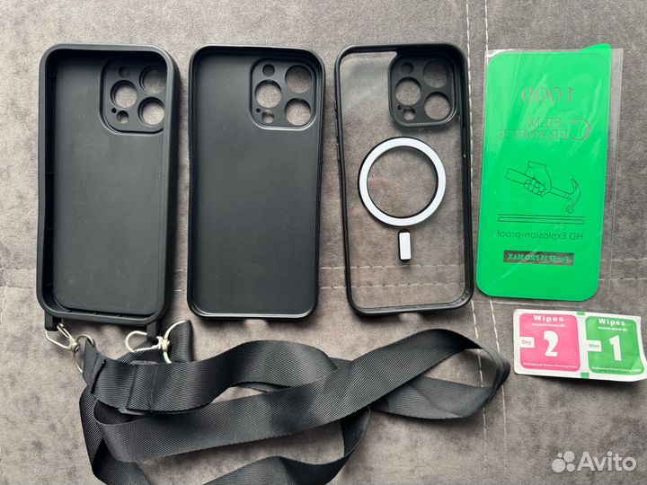 Чехолы на iPhone 15 pro max с magsafe без стекло