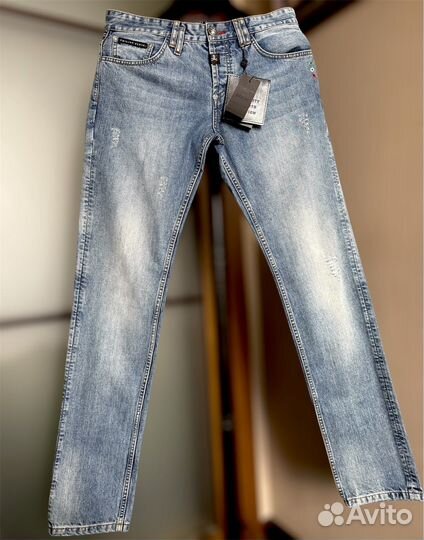 Джинсы мужские philipp plein оригинал 32