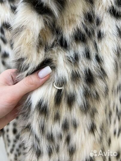 Шуба искусственная под рысь