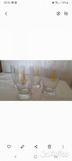 Цветное стекло, бокалы для шампанского