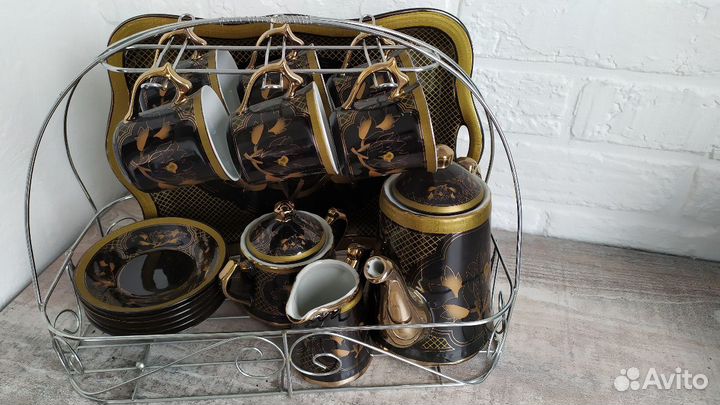 Новый кофейный сервиз на 6 персон