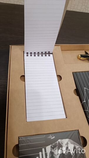 Подарочный набор блокнот, ручка, ежедневник