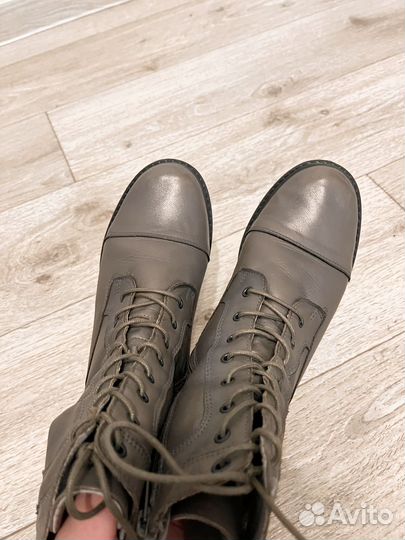 Ботинки женские зимние 38 размера кожаные