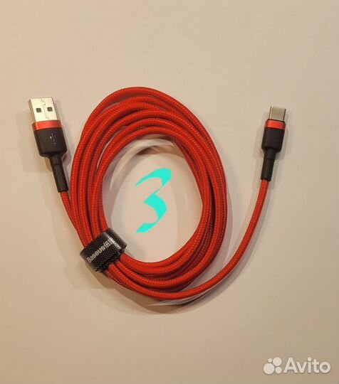 Провод usb type c (baseus tork)
