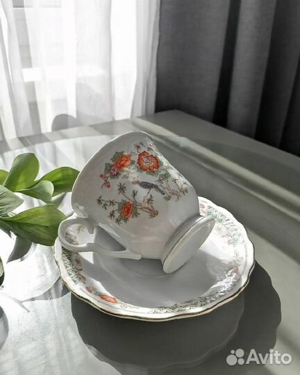 Чайная пара фарфор