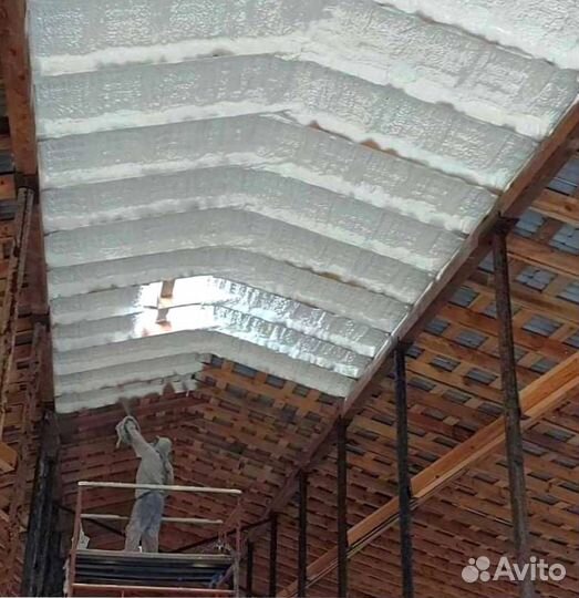 Утепление стен дома пенополиуретаном (ППУ)