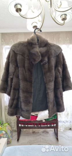 Шуба норковая поперечка