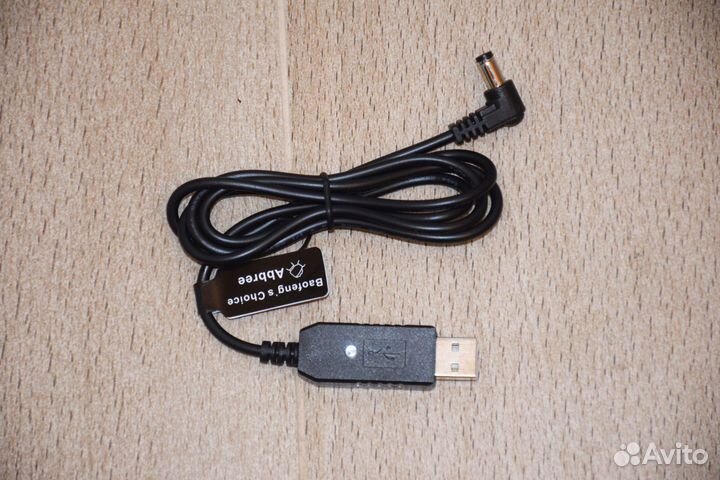 Рация Baofeng UV-9R Plus, гарнитура, зарядки