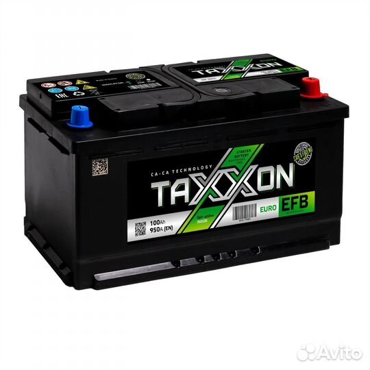 Аккумулятор Taxxon efb 100ah о.п