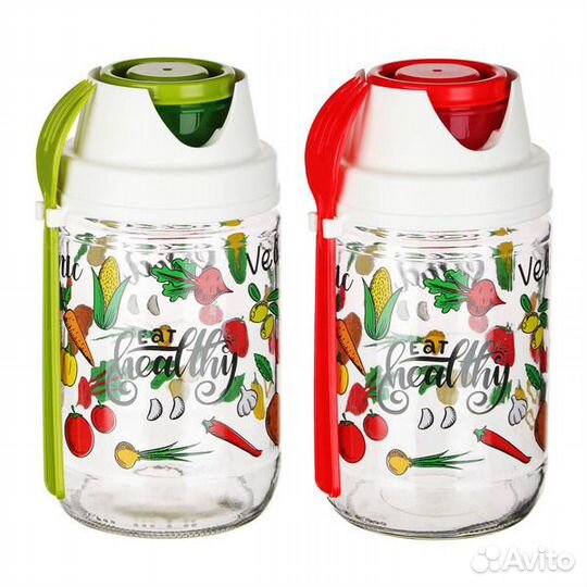 Банка с вилкой 