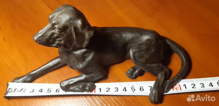 Статуэтка собака антиквариат