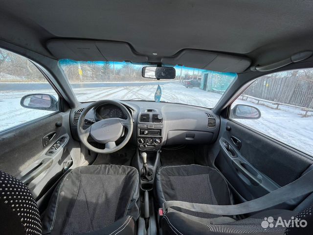 Hyundai Accent 1.6 МТ, 2004, 118 526 км