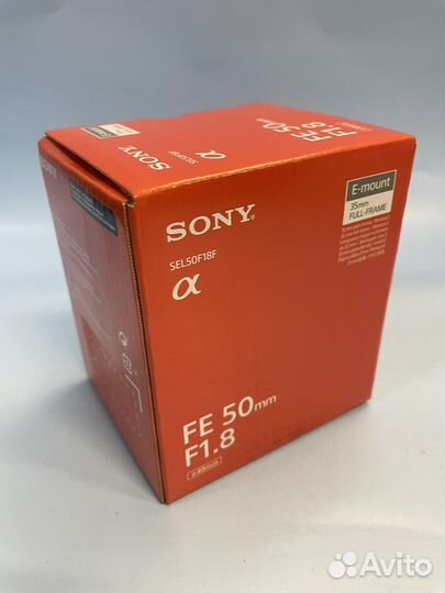 Sony FE 50mm f/1.8 (SEL-50F18F) новый