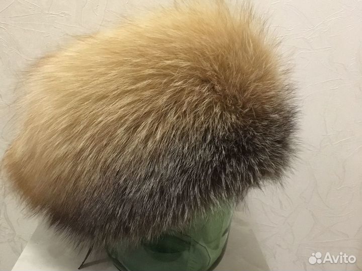 Шапка зимняя женская из лисы