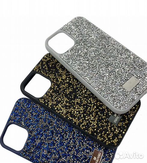 Чехол на iPhone 11, 12, 13 swarovski