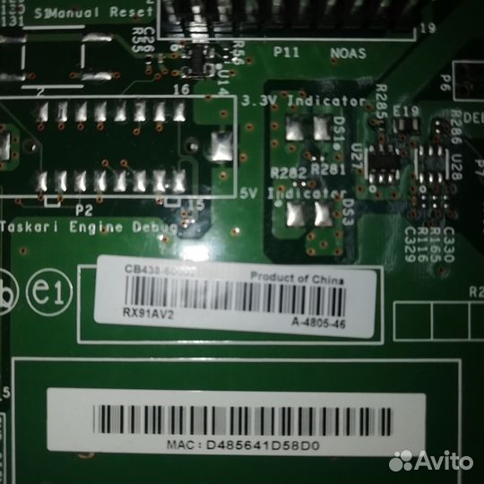 Плата форматирования (сетевая) CB438-60002