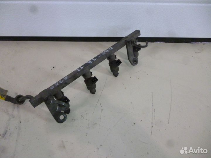 Рейка топливная форсунка авео 1.2 B12S1 дэо калос