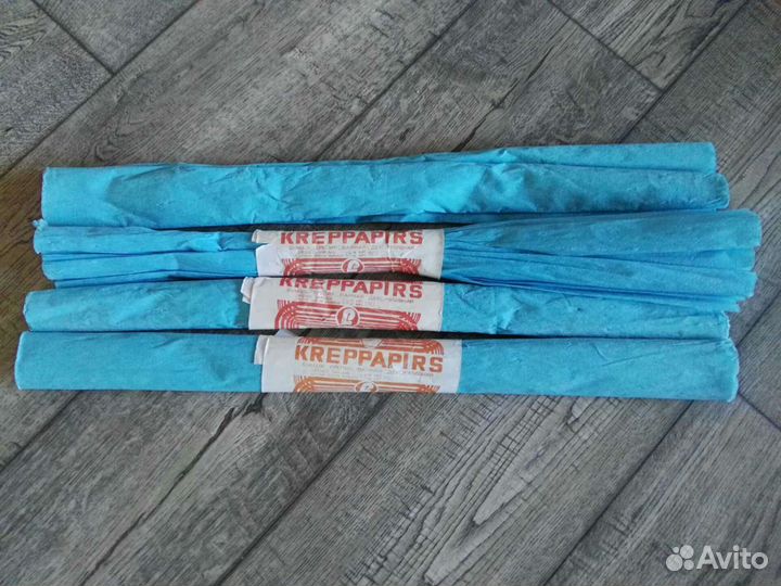 Крепированная бумага СССР kreppapirs