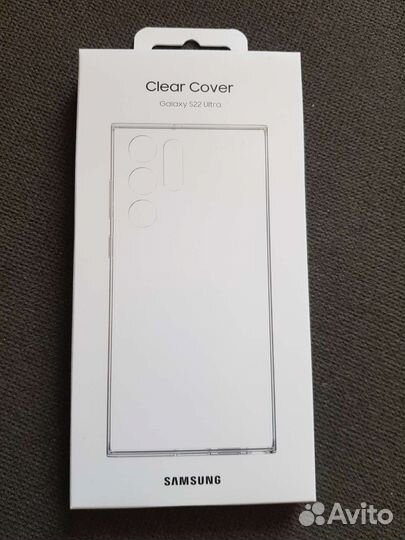 Оригинал Чехол Clear Cover для Samsung S22 Ultra