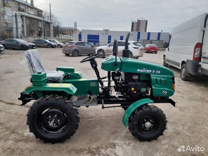 Мини-трактор Файтер T-15, 2024