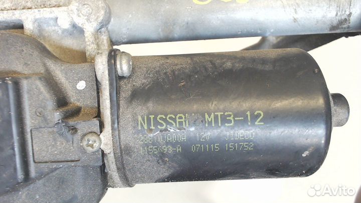 Механизм стеклоочистителя Nissan Altima 4, 2007