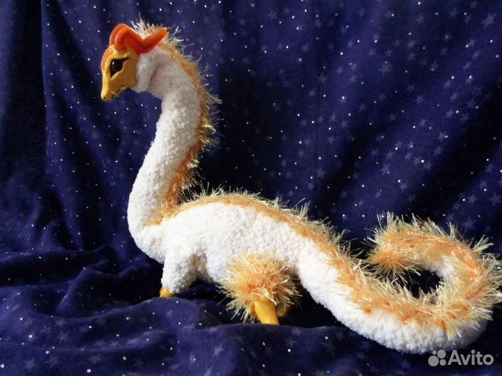 Игрушка ручной работы, дракон