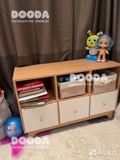 Комод детский Монтессори белый