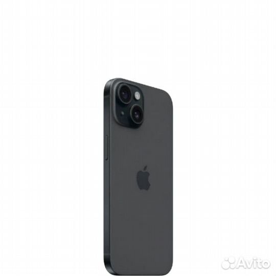 Смартфон iPhone 15 Dual Sim 256 гб (черный)