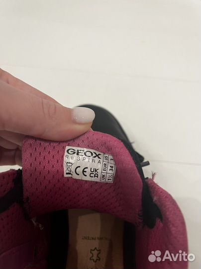 Кеды geox 34 светятся