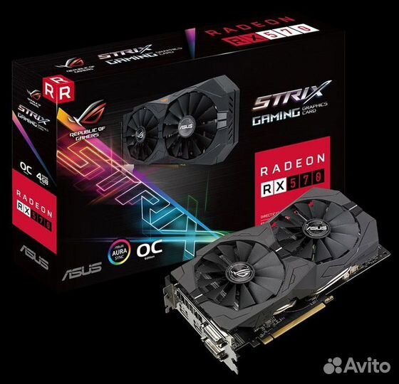 Asus ROG Strix Radeon RX570 OC 4GB