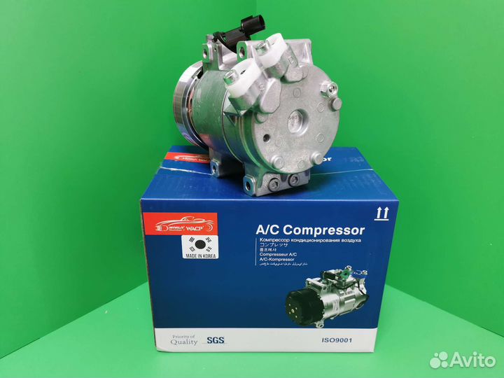 Компрессор кондиционера Mitsubishi Pajero Sport 2