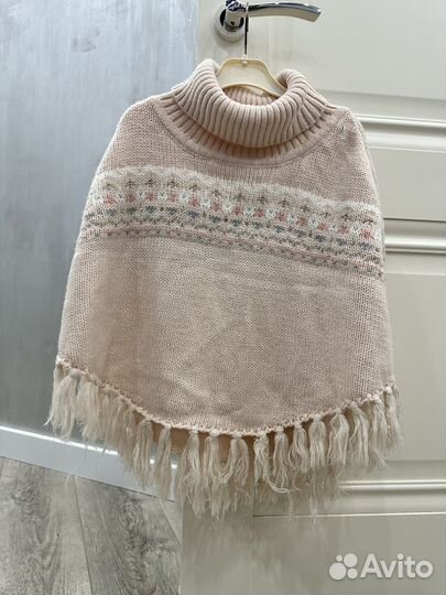 Пончо свитер