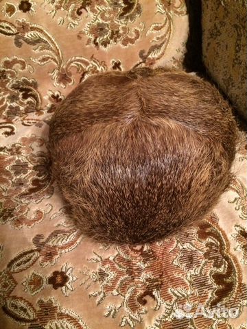 Шапка меховая из нутрии