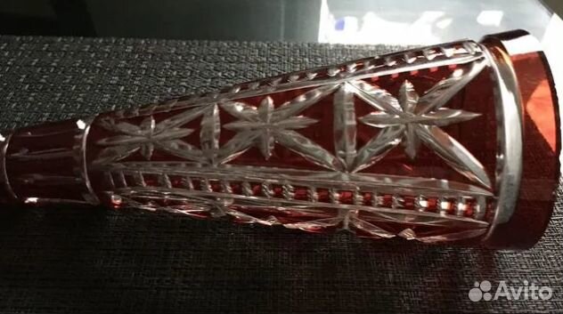 Рубиновый хрустальный рог изобилия СССР