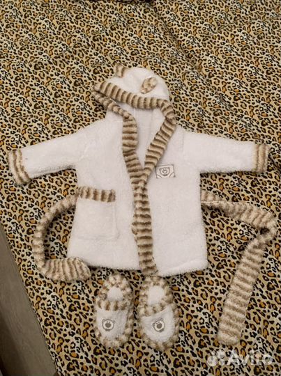 Халат банный детский