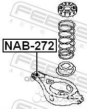 Сайлентблок рычага nissan teana 03-08/murano 02